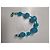 Bracciale Jean Louis Scherrer in pietre blu - vista 4