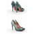 Manolo Blahnik Python High Heels Hellblau  - Ansicht 2