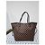 Louis Vuitton Damier Ebene Neverfull MM Marrone - vista 6