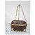 Borsa Trocadero 27 in tela Monogram Louis Vuitton Marrone Beige - vista 13