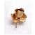 Christian Dior Mai indossato - GROSSE Germania firmato nel 1974 per Ch. DIOR D'oro Gold hardware - vista 3