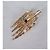 Christian Dior Mai indossato - GROSSE firmato 1965 - Germania per Ch. DIOR Multicolore D'oro Gold hardware - vista 4