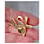 Broche Yves Saint Laurent Monogramme Cœur Dorée Bijouterie dorée  - vue 4