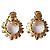 Yves Saint Laurent Nuovo - Sublimi orecchini vintage Arty - con clip D'oro Gold hardware