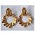 Yves Saint Laurent Nuovo - Sublimi orecchini vintage Arty - con clip D'oro Gold hardware - vista 5