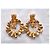 Yves Saint Laurent Nuovo - Sublimi orecchini vintage Arty - con clip D'oro Gold hardware - vista 6