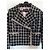 Giacca Chanel in tweed nero seta e cotone - vista 3