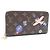 Vivienne Louis Vuitton Monogramm Langbörse