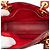 Dior Mini Rosso in Pelle di Agnello Cannage Studded Morbido Lady Dior - vista 4