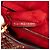 Dior Mini Rosso in Pelle di Agnello Cannage Studded Morbido Lady Dior - vista 6