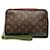 Louis Vuitton Brown Monogram Orsay Pony-style calfskin Cloth  ref.2646785