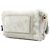 Borsa a spalla reversibile Kate Monogram in shearling medio grigio di Saint Laurent Marrone - vista 2