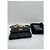 Chanel Clutch aus gestepptem Lammleder mit Perlenkrone Schwarz - Ansicht 4
