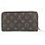 Zippy Wallet Rabbit Monogramm Nicolas Ghesquière Louis Vuitton Braun Pink - Ansicht 2