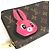 Zippy Wallet Rabbit Monogramm Nicolas Ghesquière Louis Vuitton Braun Pink - Ansicht 7