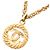 Collana Placcata Oro Chanel Coco Mark D'oro - vista 2