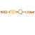 Collana Placcata Oro Chanel Coco Mark D'oro - vista 4