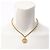 Collana Placcata Oro Chanel Coco Mark D'oro - vista 5