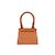 Jacquemus Le Chiquito Mini in pelle mini Marrone - vista 2