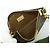 Louis Vuitton Multi Pochette Accessoires in Tela Monogram Marrone - vista 4