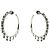 Christian Dior NOVAS ARGOLAS DE OURO BRANCO DIOR COQUINES 19GR DIAMANTE 0,9CT Prata