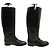LOUIS VUITTON HERITAGE CAVALIERES SCHWARZE LEDERSTIEFEL MIT LV-LOGO 37 REITSTIEFEL - Ansicht 4