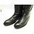 LOUIS VUITTON HERITAGE CAVALIERES SCHWARZE LEDERSTIEFEL MIT LV-LOGO 37 REITSTIEFEL - Ansicht 6