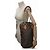 BORSA A MANO LOUIS VUITTON X LAGERFELD PUNCHING BAG ICONOCLAST M40230 MONOGRAMMA Marrone - vista 7