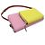 Borsa a spalla Hermès Hermès Nouveau To Go Zip B Stamp per donne Rosa D'oro Giallo - vista 3
