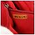 Chanel Hula Hoop Tasche aus gestepptem Lammleder mittel Rot - Ansicht 6