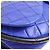Chanel Hula Hoop Tasche aus gestepptem Lammleder mittel Blau - Ansicht 7