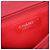 Bolso Hula Hoop de Chanel en cordero acolchado pequeño Roja - vista 4