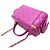 Borsa a spalla in pelle di vitello grana viola Chanel Porpora - vista 4
