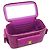 Borsa a spalla in pelle di vitello grana viola Chanel Porpora - vista 6