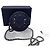 Clutch Rotonda Filigrana CC in Pelle Caviar Nera Chanel Nero
