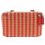 Vanity Trucco Classico Chanel con Catena in Rafia Striata e Juta Piccolo Beige - vista 2