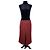 Falda roja melange de lana Max Mara Burdeos