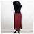 Falda roja melange de lana Max Mara Burdeos - vista 4