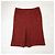 Falda roja melange de lana Max Mara Burdeos - vista 7