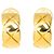 Chanel Coco Crush Clip Ohrringe aus 18K Gelbgold - Ansicht 2