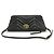 Borsa in pelle nera Gucci GG Marmont Nero - vista 6