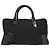 Loewe Amazona in pelle e tela jacquard 28 Nero