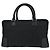 Loewe Amazona in pelle e tela jacquard 28 Nero - vista 2