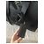Borsone da viaggio Prada in nylon e pelle saffiano nero - vista 4