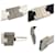 Hermès Bracelet HERMES Lurie 3WAY Noir Argenté Blanc  - vue 3