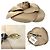 Spilla Camelia Corsage CHANEL in Beige Champagne D'oro - vista 3