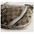 Bolsa mensageiro D ring Abbey pequena em lona GG Gucci Bege - vista 13