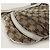 Bolsa mensageiro D ring Abbey pequena em lona GG Gucci Bege - vista 14