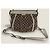 Bolsa mensageiro D ring Abbey pequena em lona GG Gucci Bege - vista 19