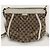 Bolsa mensageiro D ring Abbey pequena em lona GG Gucci Bege - vista 5